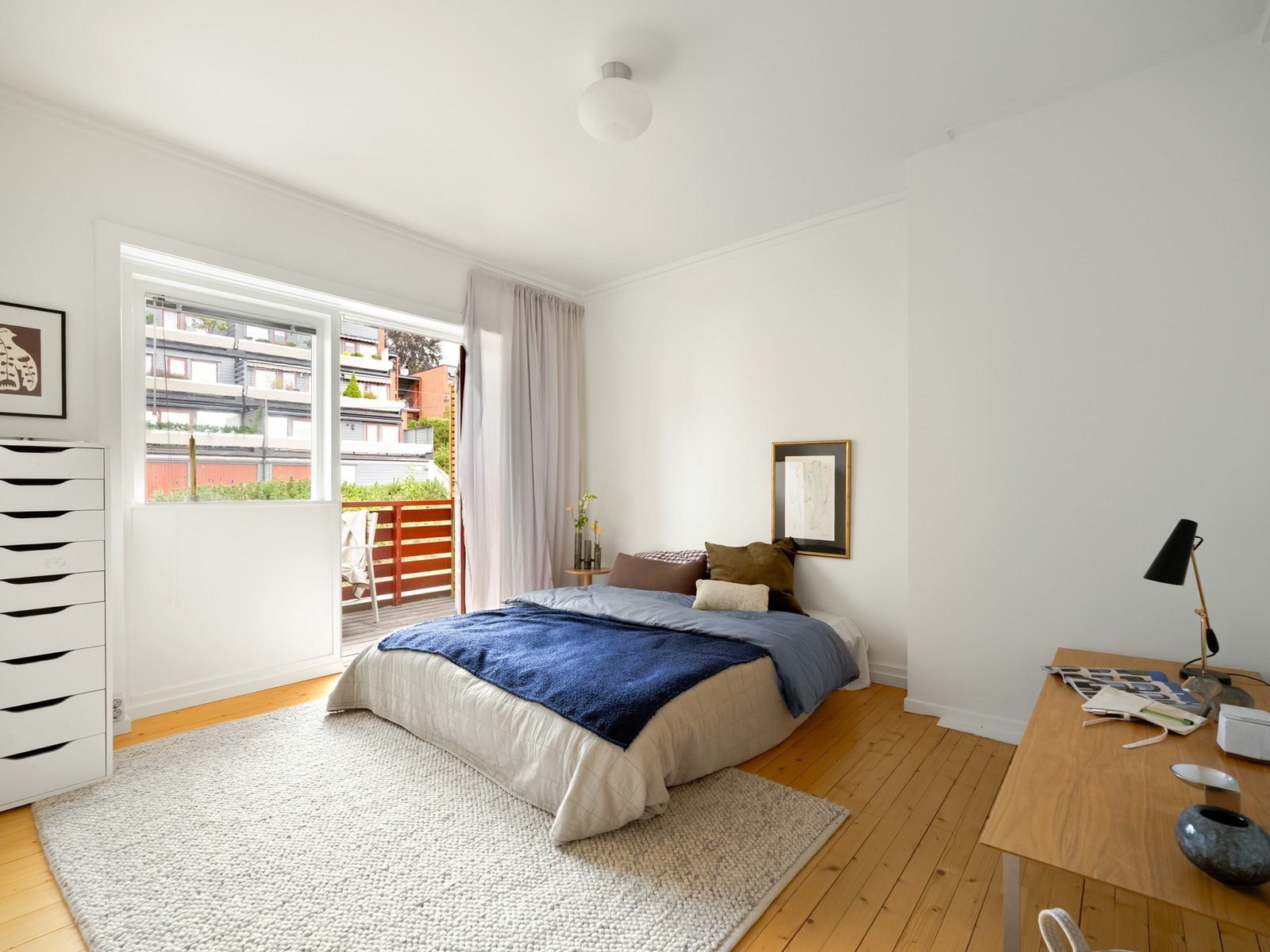 Hovedsoverommet har bra størrelse. Galleribilde