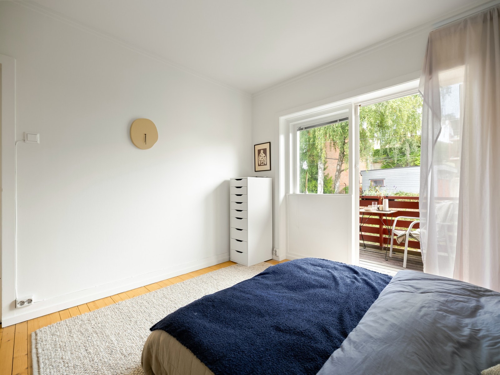 Et godt sted å våkne, og med egen balkong. Galleribilde