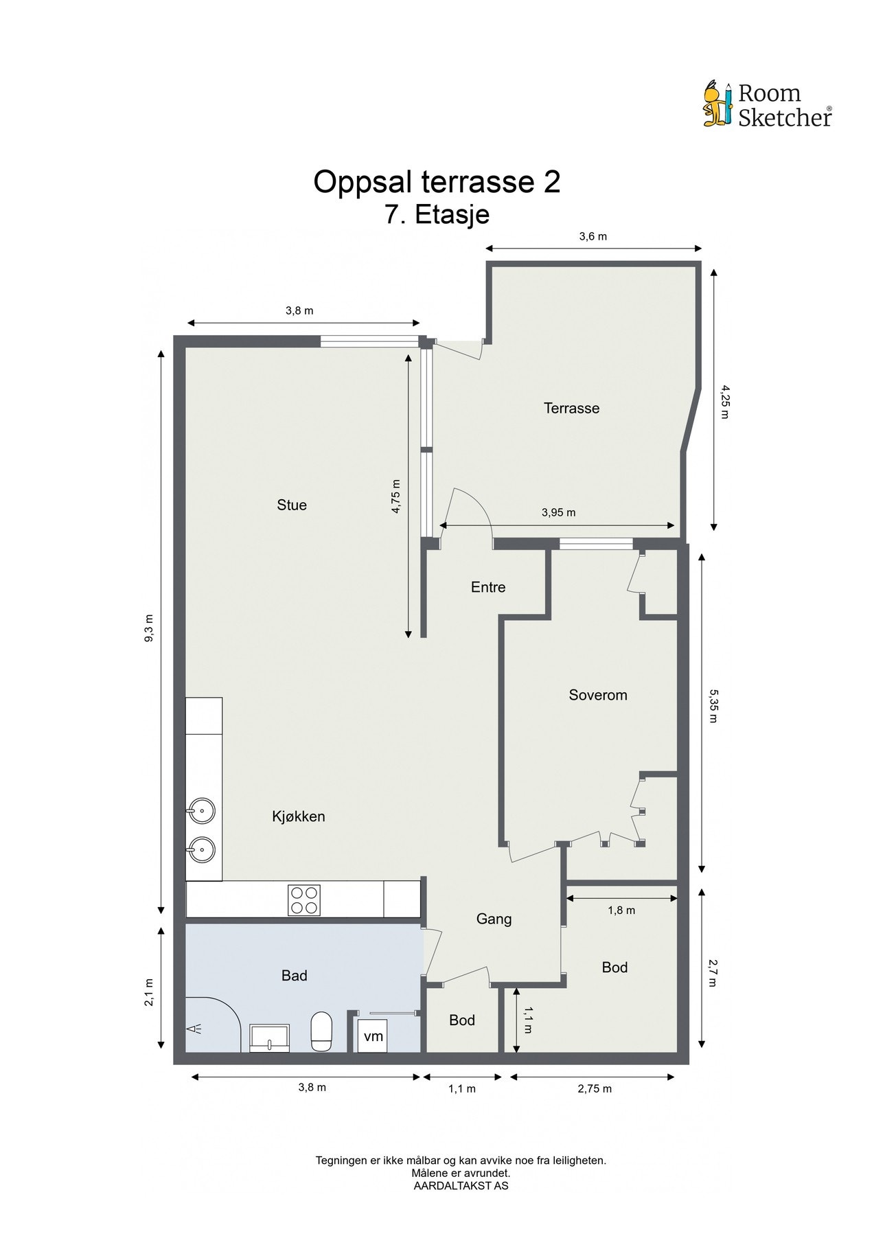 Planskisse. Galleribilde