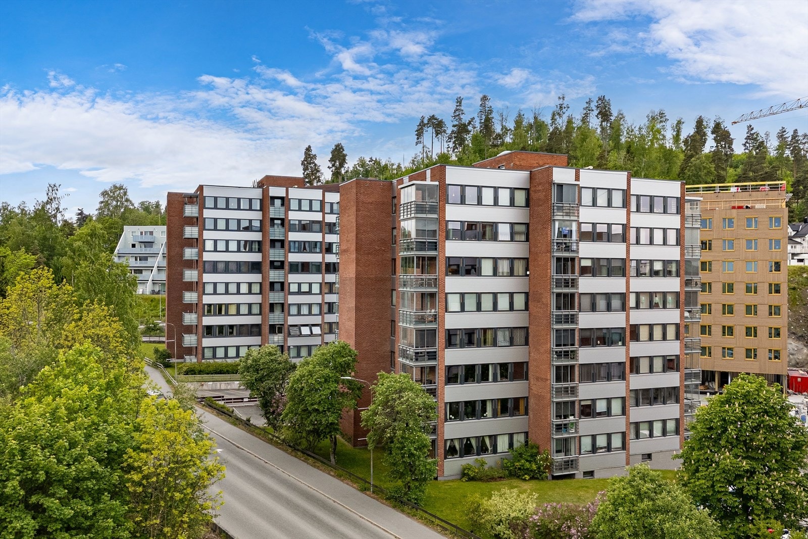 Fasade - Briskebyen Borettslag. Galleribilde