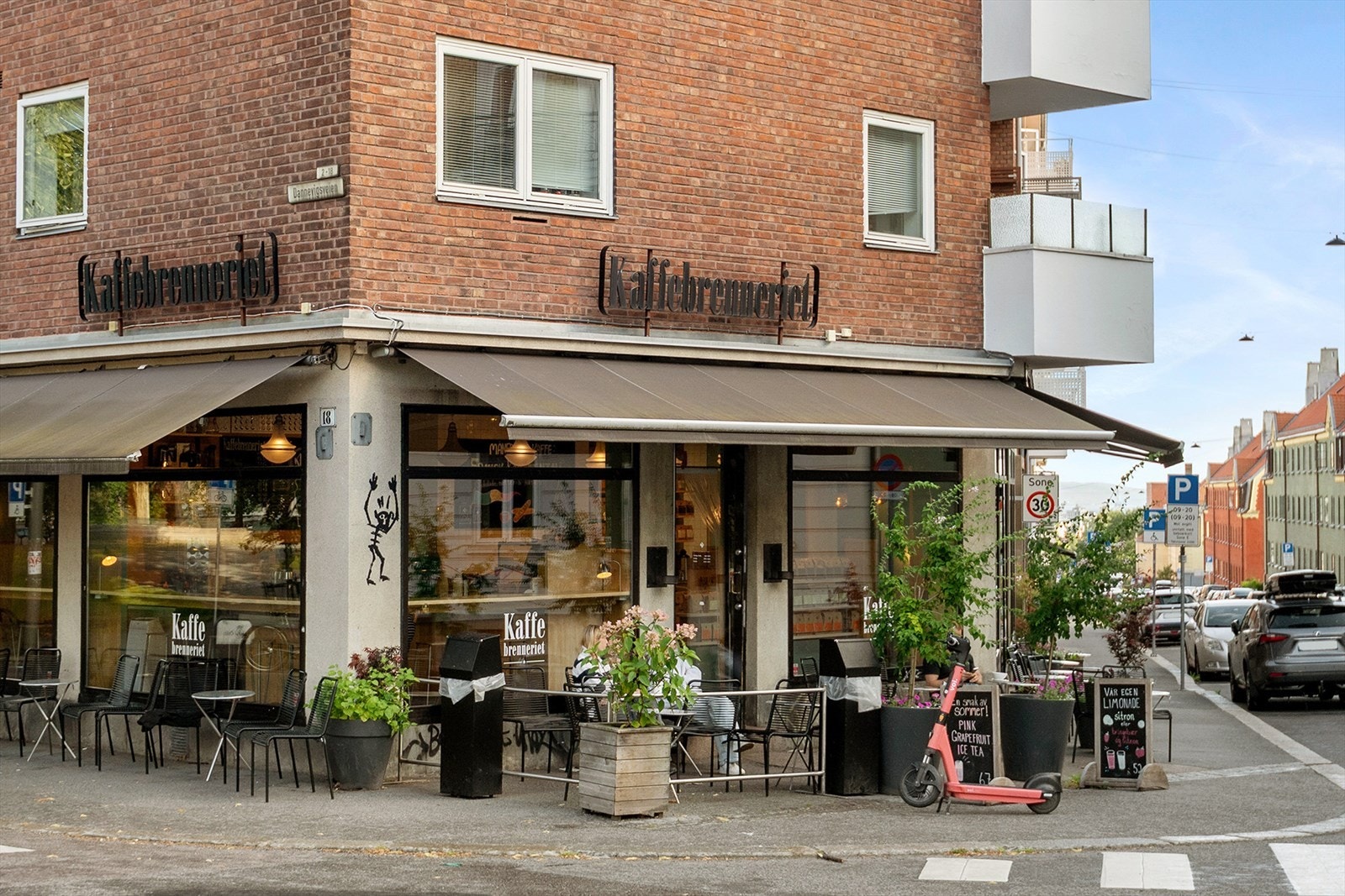 Sagene byr på alt man måtte ønske seg av kafeer, bakeri, restauranter og barer Galleribilde