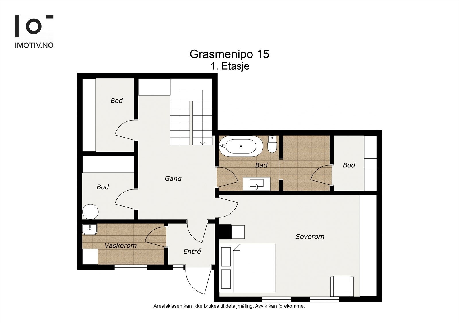 - Plantegning underetasje - Galleribilde