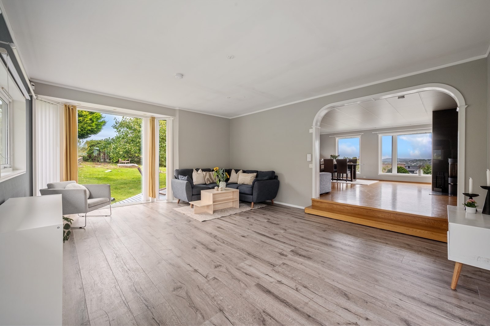 - Denne stuen måler 26,6m² - Galleribilde