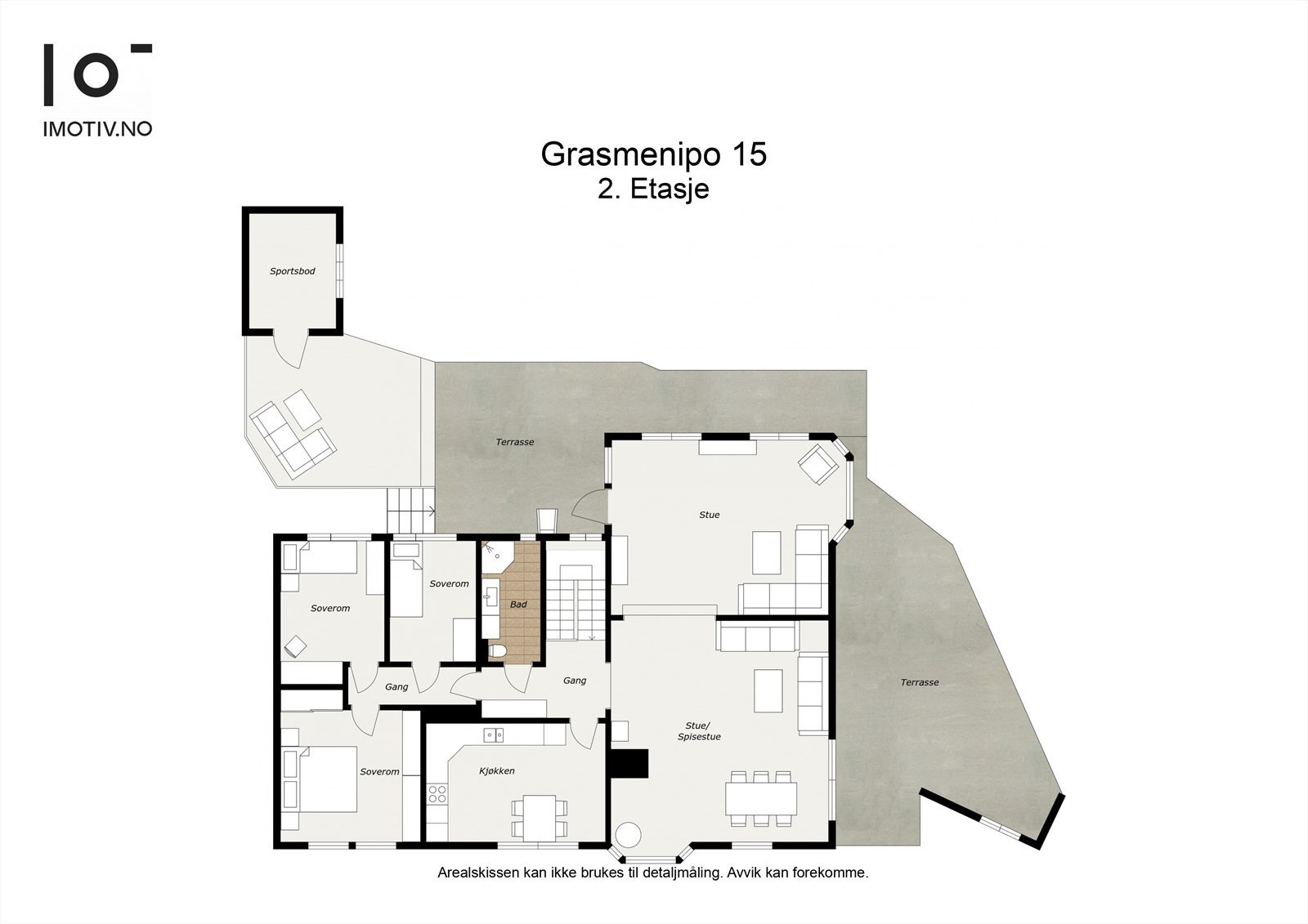 - Plantegning 1. etasje - Galleribilde