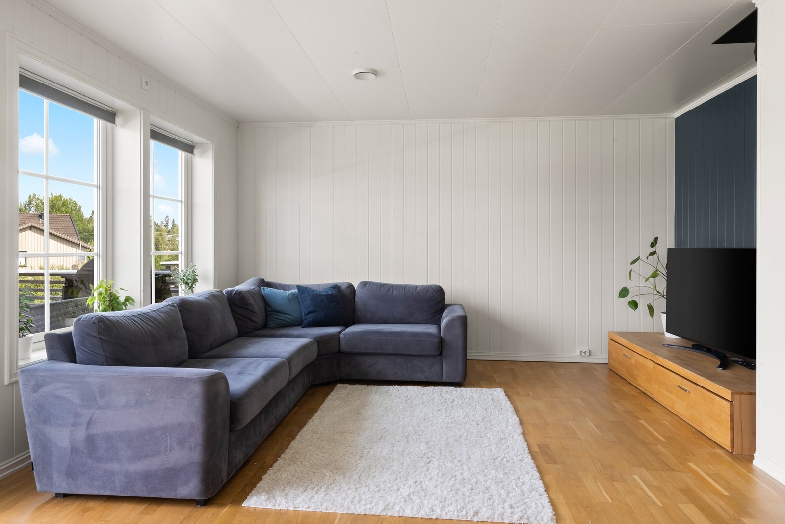 Leiligheten har gode lagringsmuligheter med både innvendig og utvendig bod Galleribilde