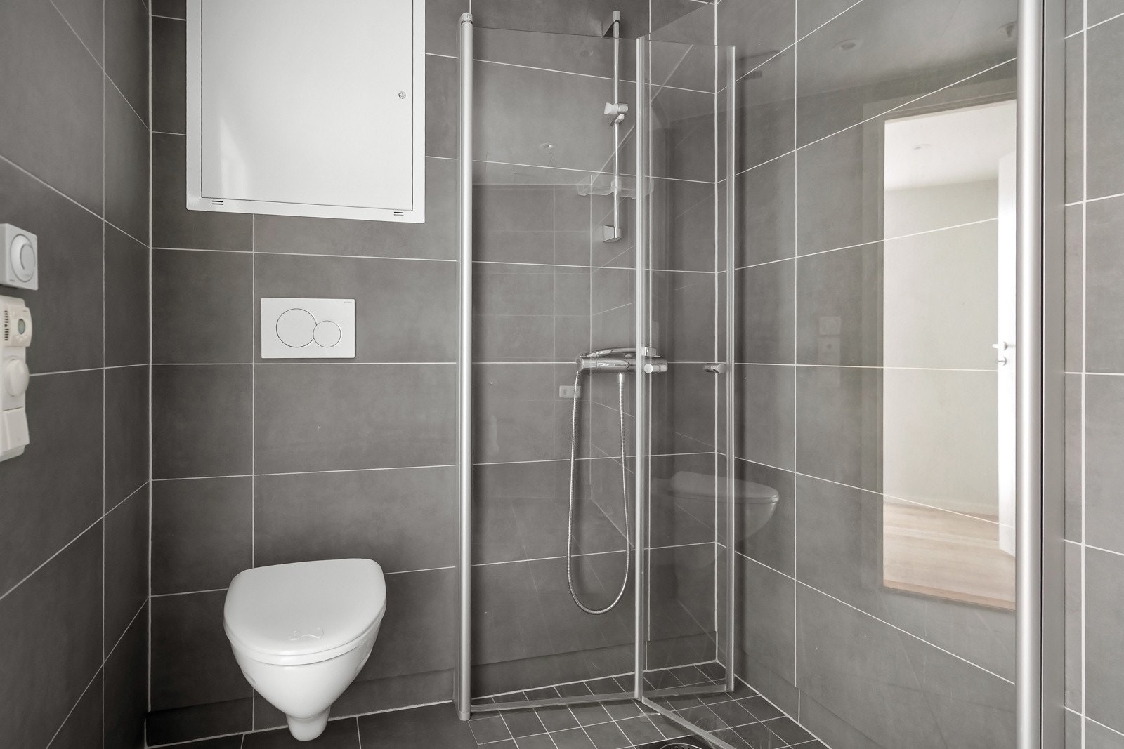 Rommet har mekanisk ventilasjon som resten av boligen. Galleribilde