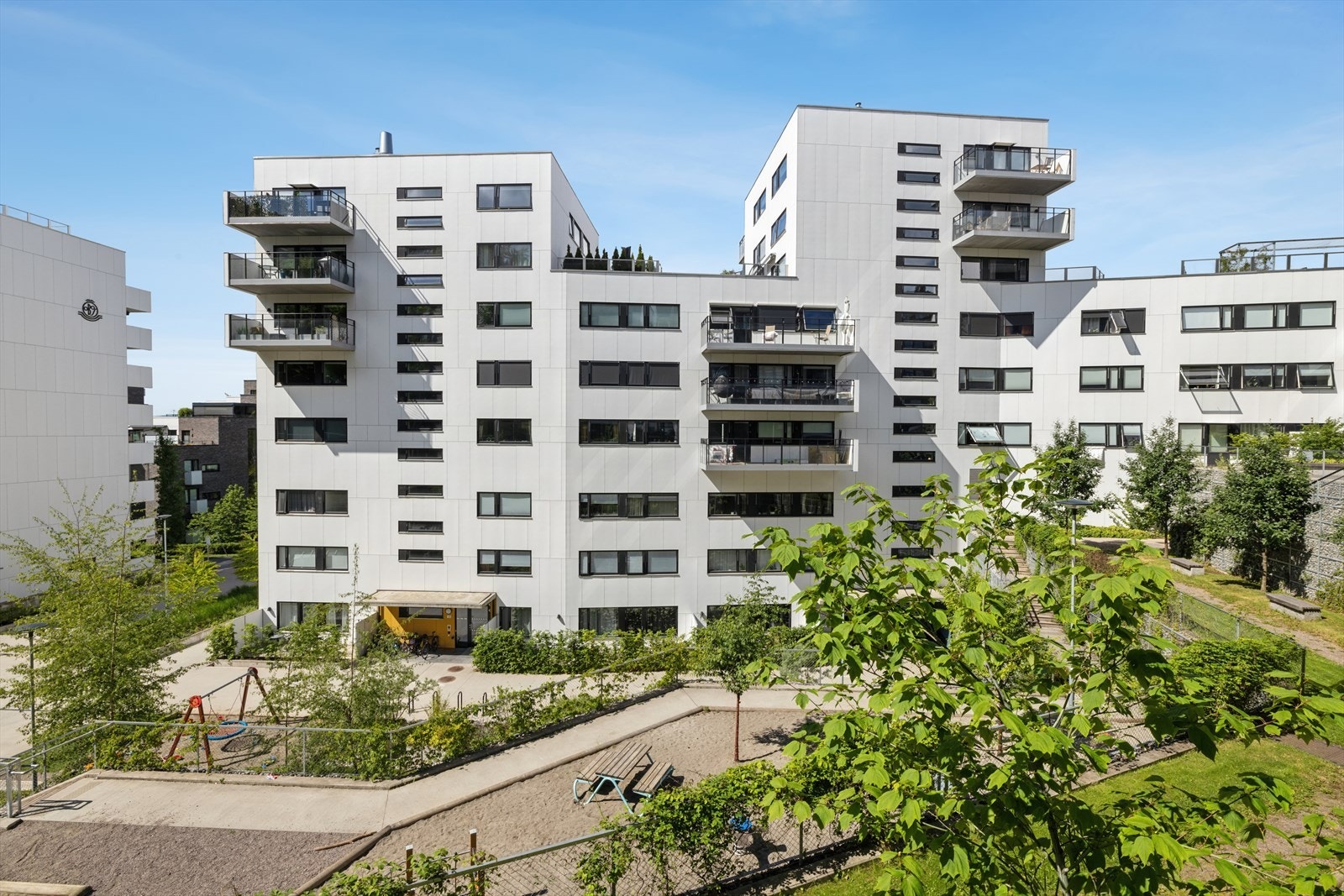 En lekker 2-roms i bygg fra 2019 med stor balkong Galleribilde