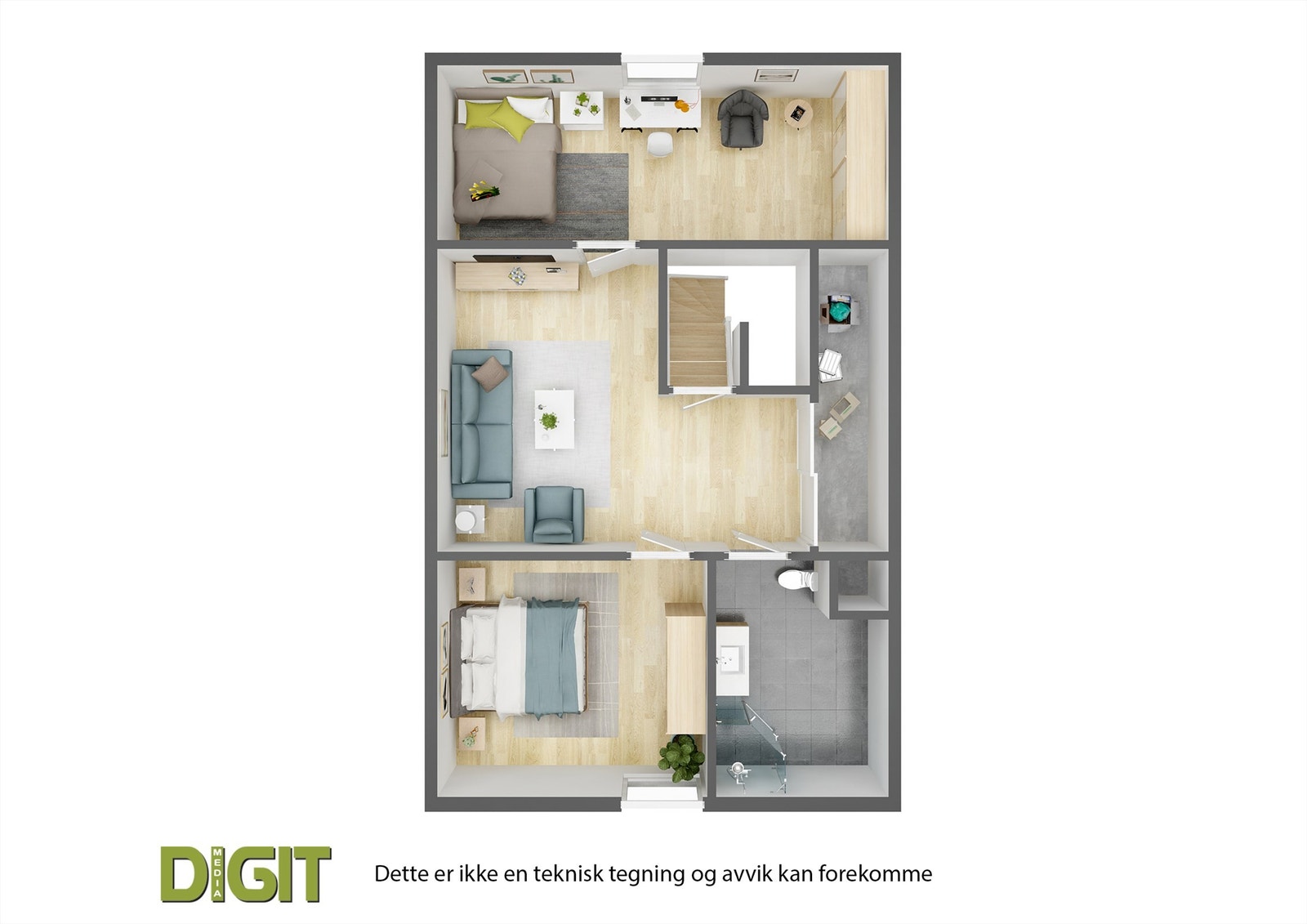 2. Etasje Galleribilde