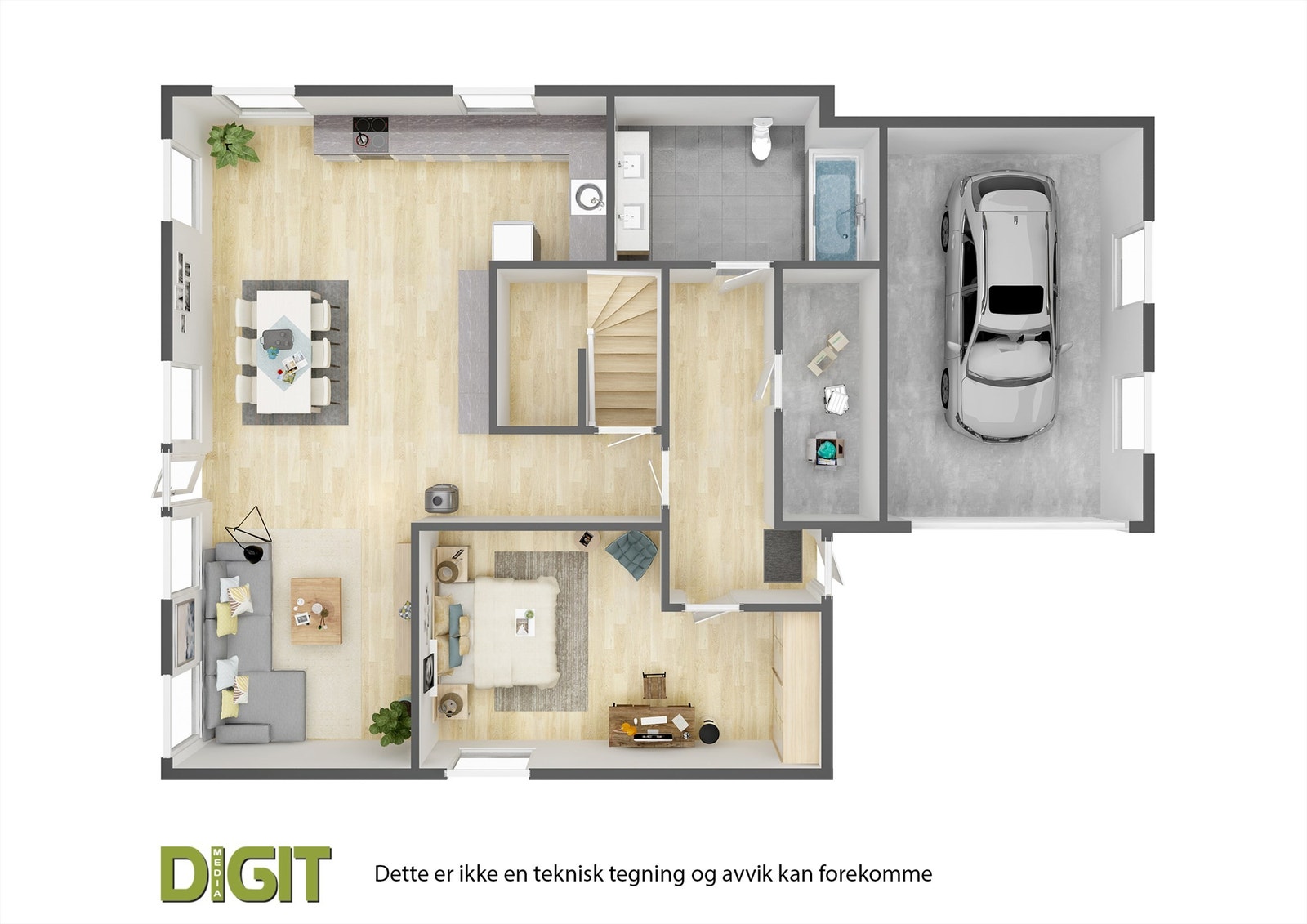 1. Etasje Galleribilde