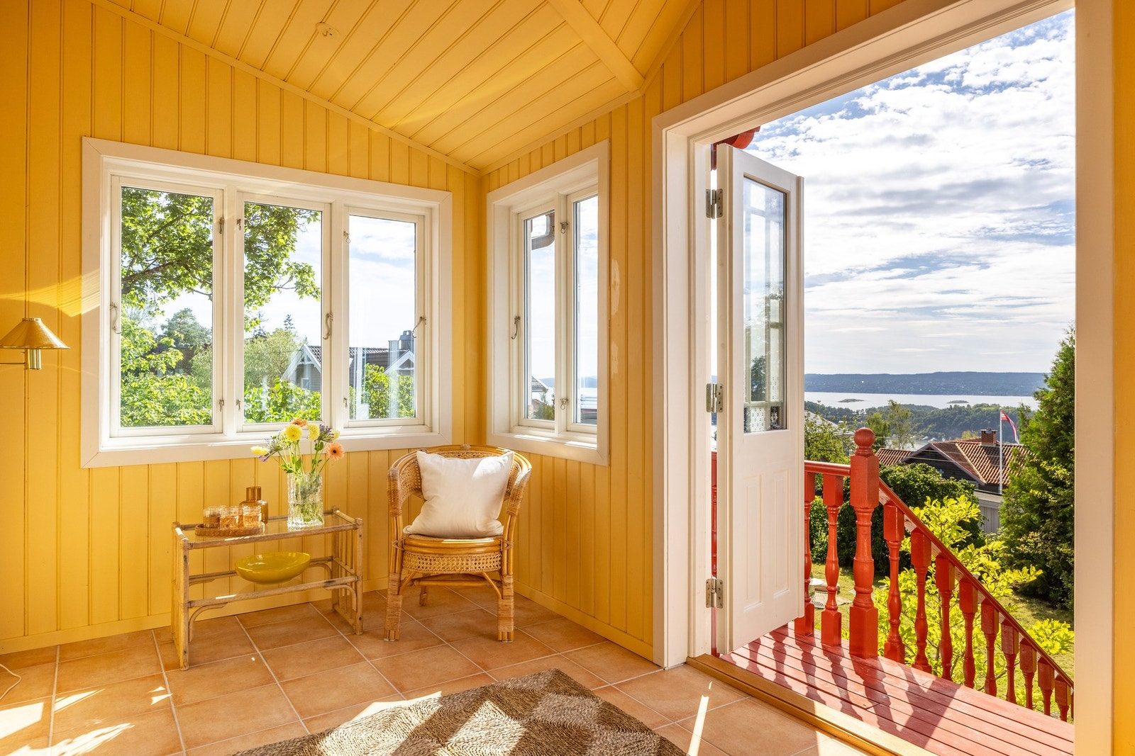 Fantastisk fjordutsikt. Galleribilde