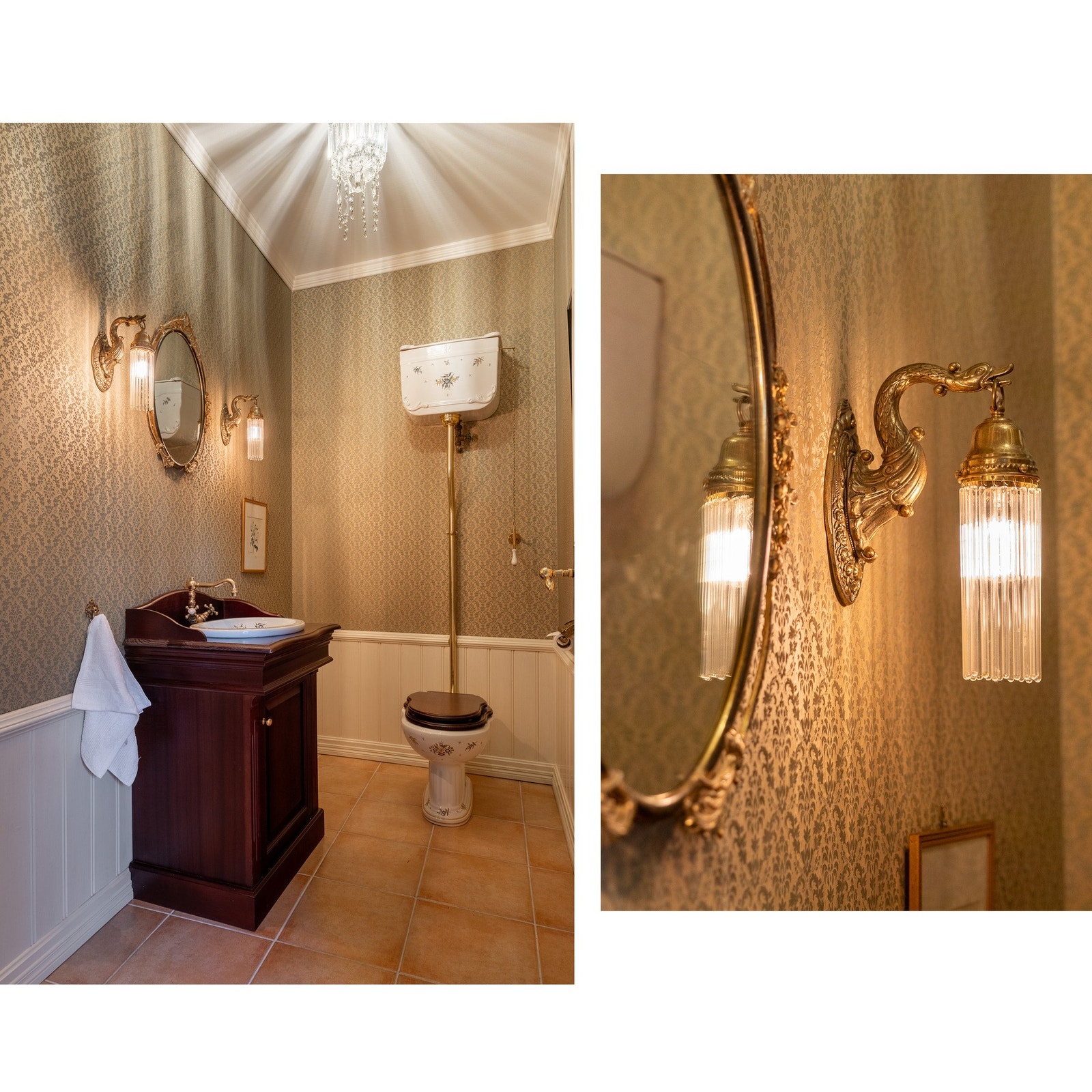 Toalettrom i 1. etasje. Galleribilde