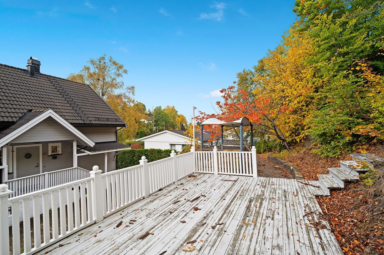 Usjenert og solrik platting Galleribilde