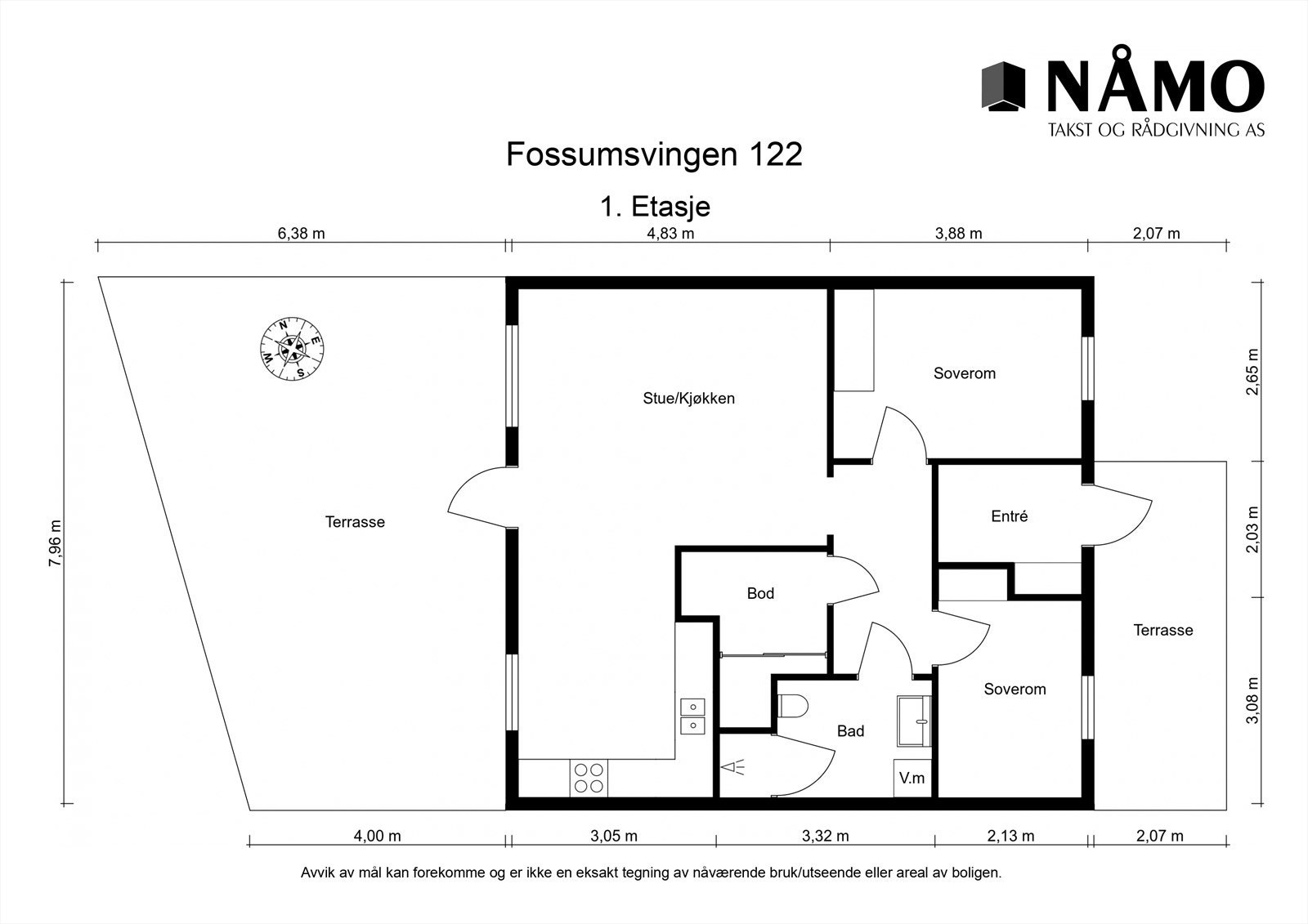 Plantegning. Galleribilde