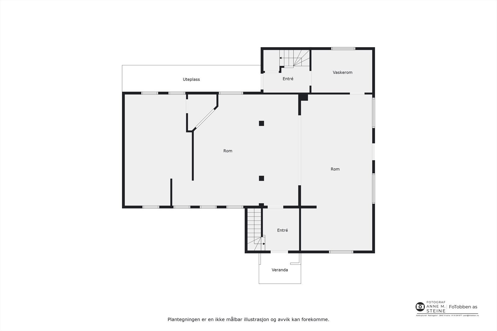 Plantegning butikk Galleribilde