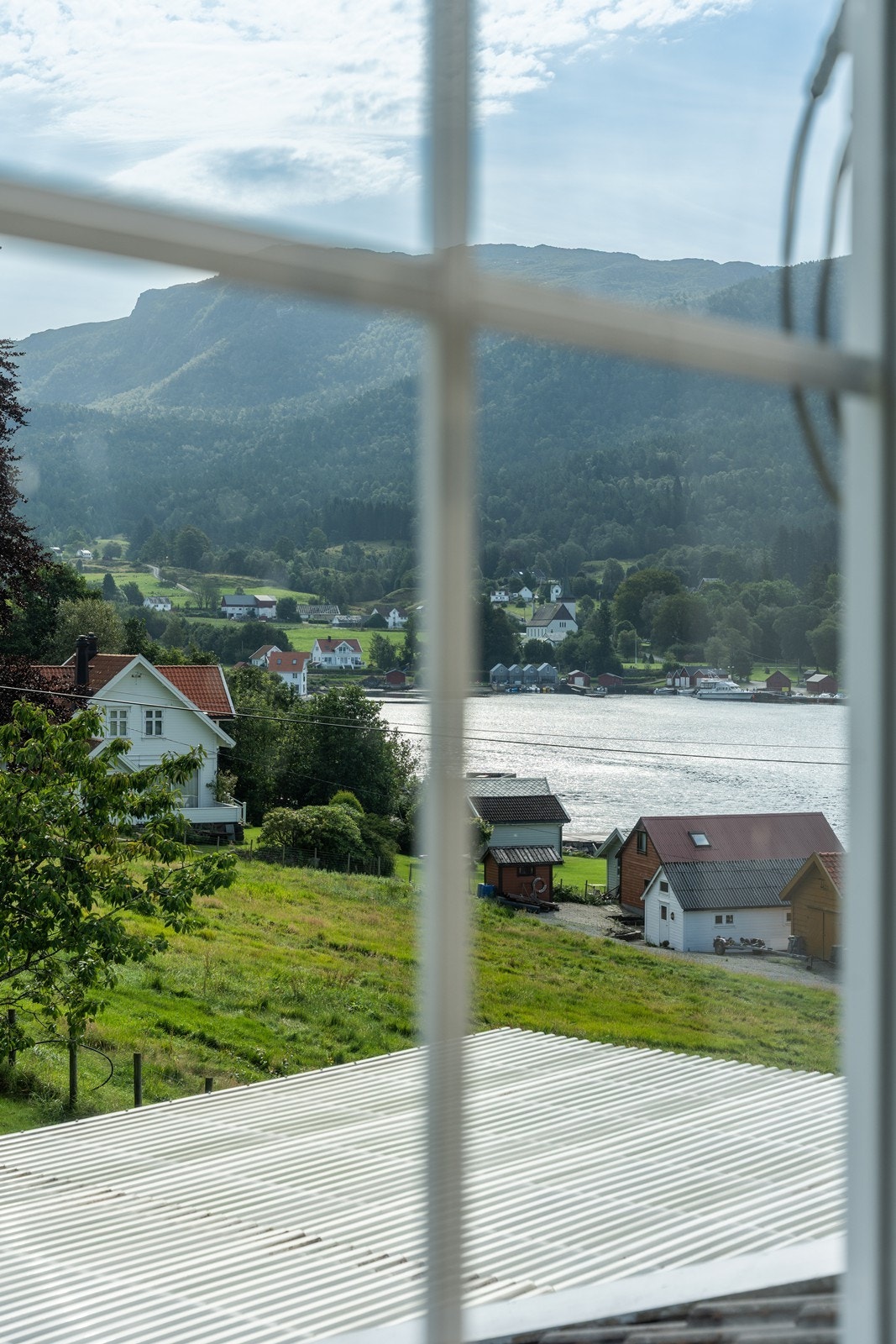 Utsikt fra vinduet på soverom nr. 1 Galleribilde