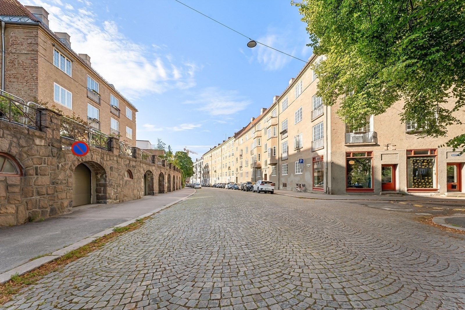 Fasade fra Hertzbergs gate Galleribilde