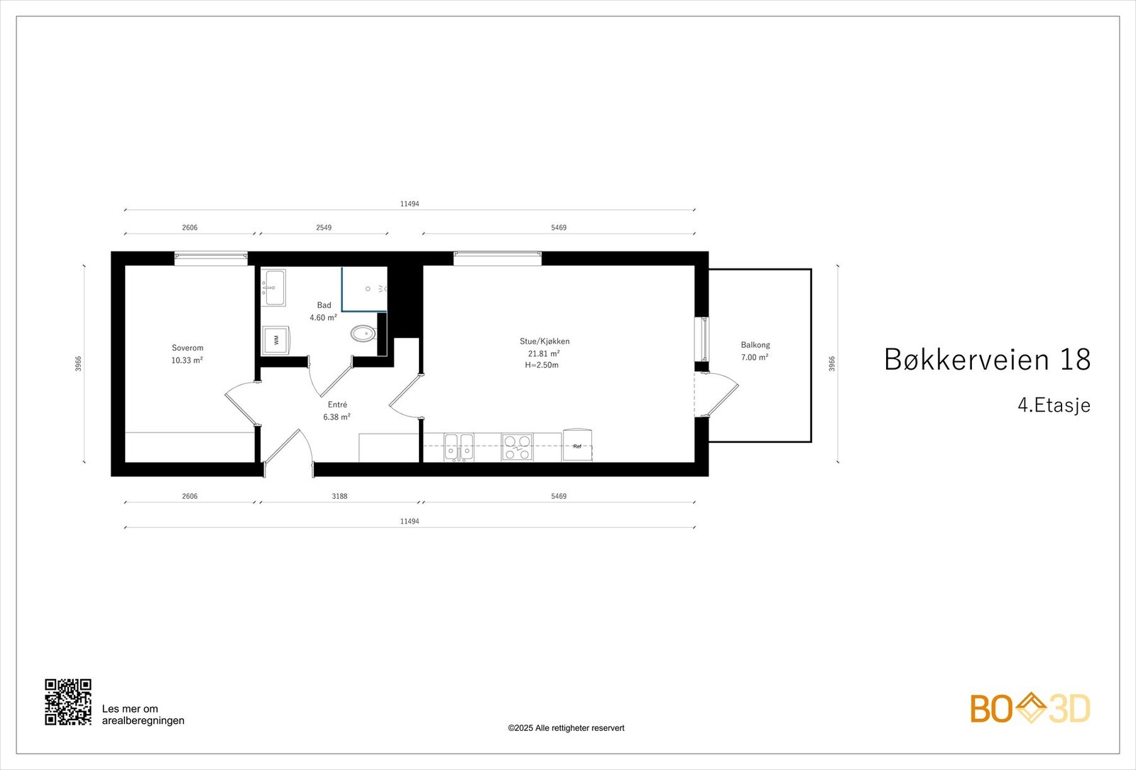 Vi tar en nærmere titt på boligens planskisse med én gang, slik at du får orientert deg litt. Galleribilde