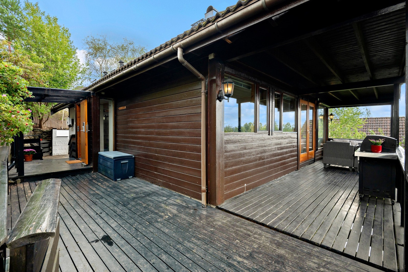 Her kan du skape flere soner til både lek og avslapning. Galleribilde