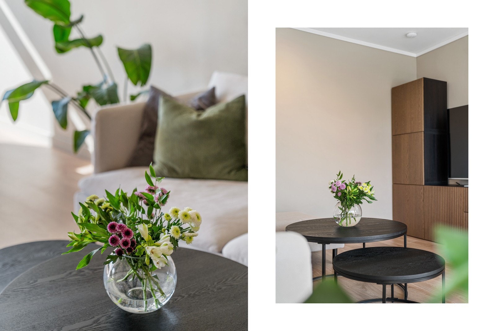 - I 2024 ble himlingene på kjøkkenet og ett av soverommene malt - Galleribilde