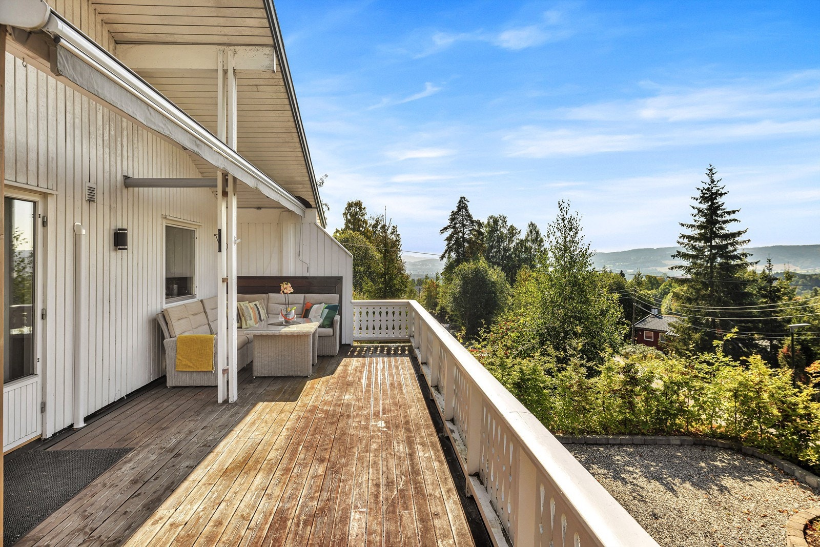 Her får du også en herlig utsikt. Galleribilde