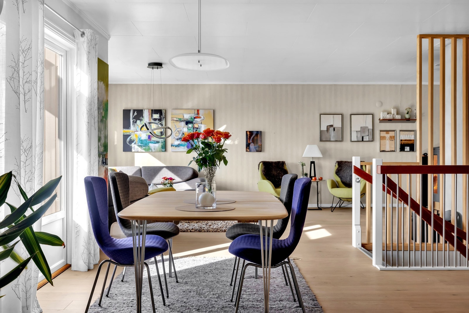 Her kan hyggelige middager nytes i lag med venner og familie. Galleribilde