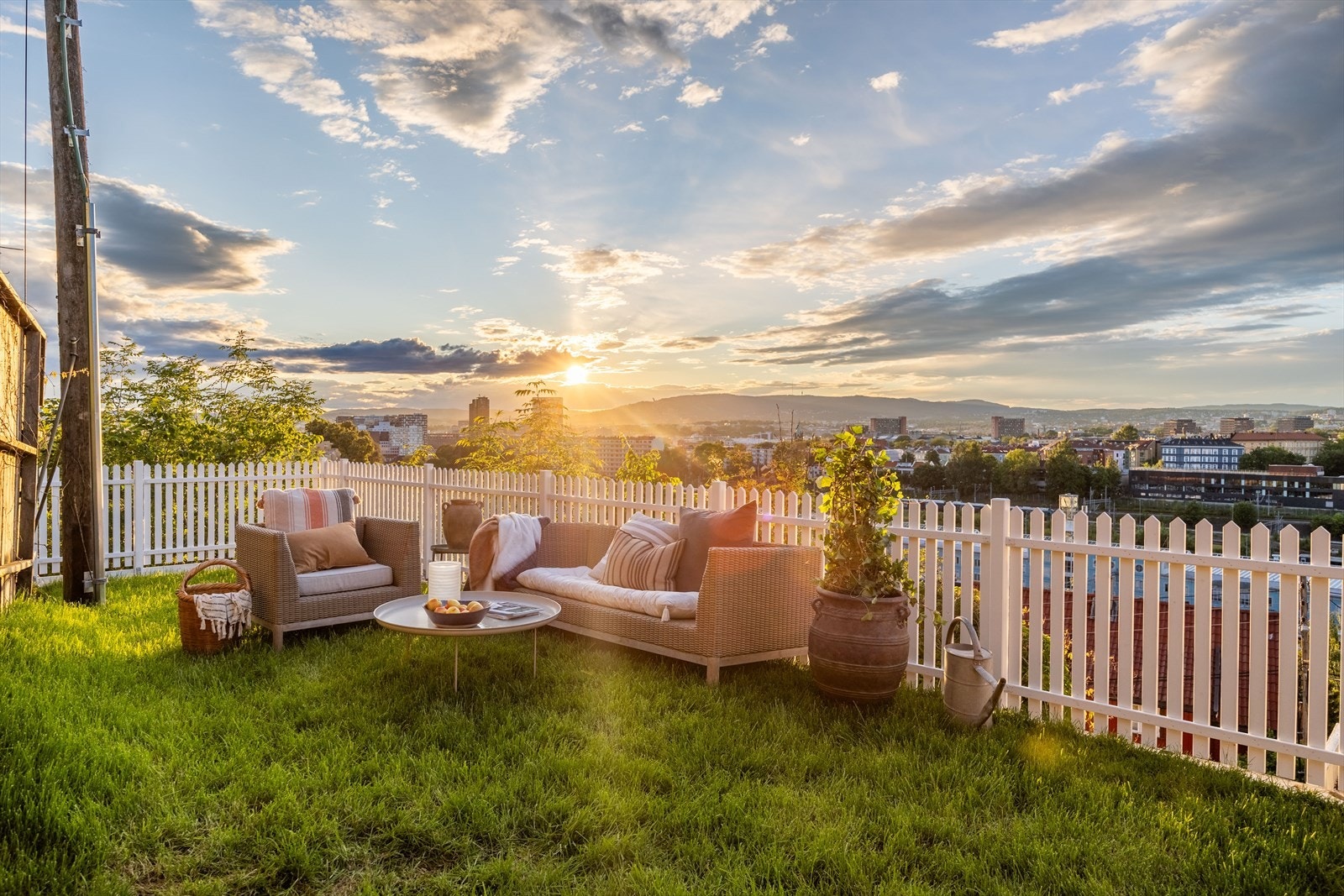 Suverene solforhold. Galleribilde