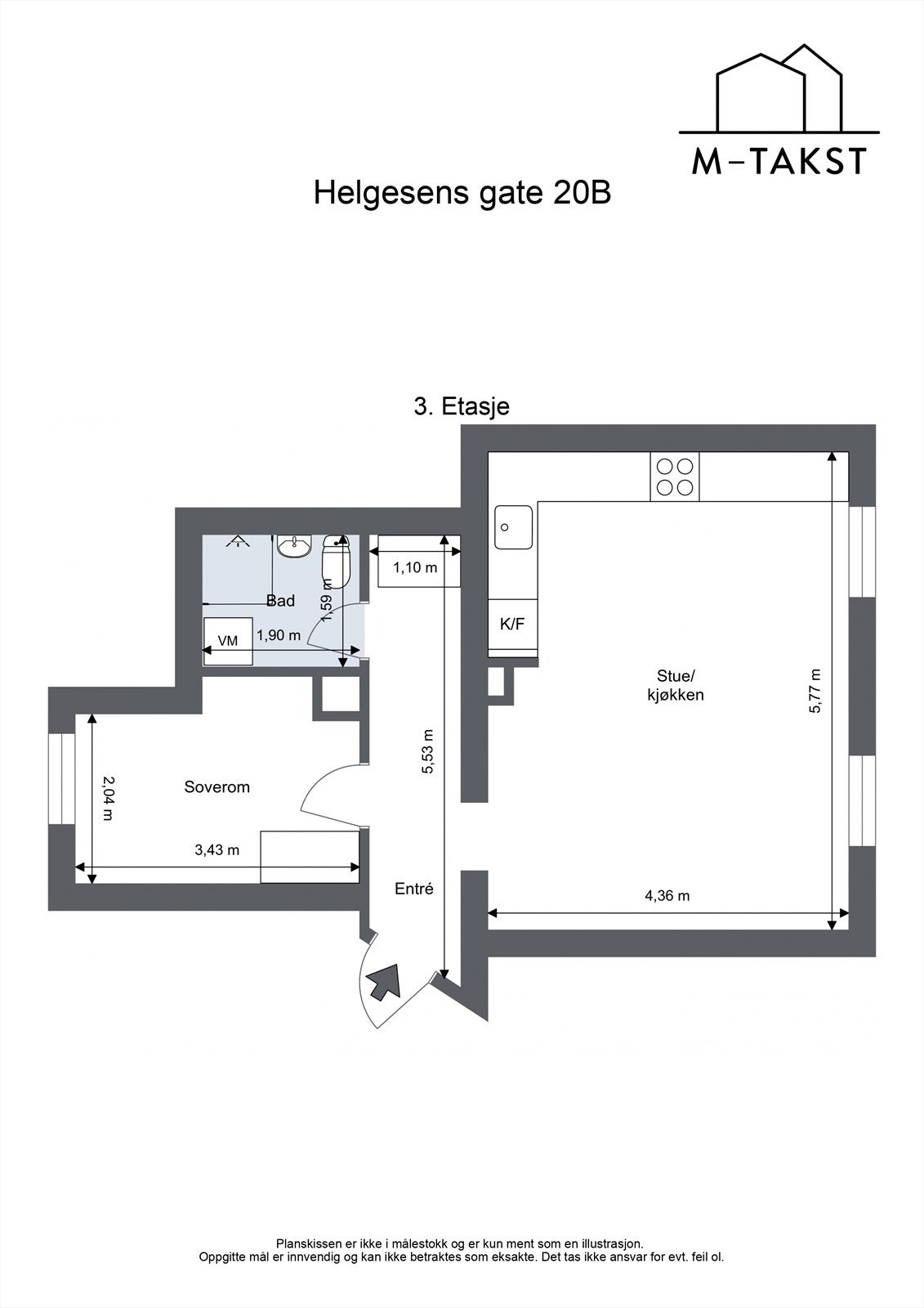 Planløsning. Galleribilde