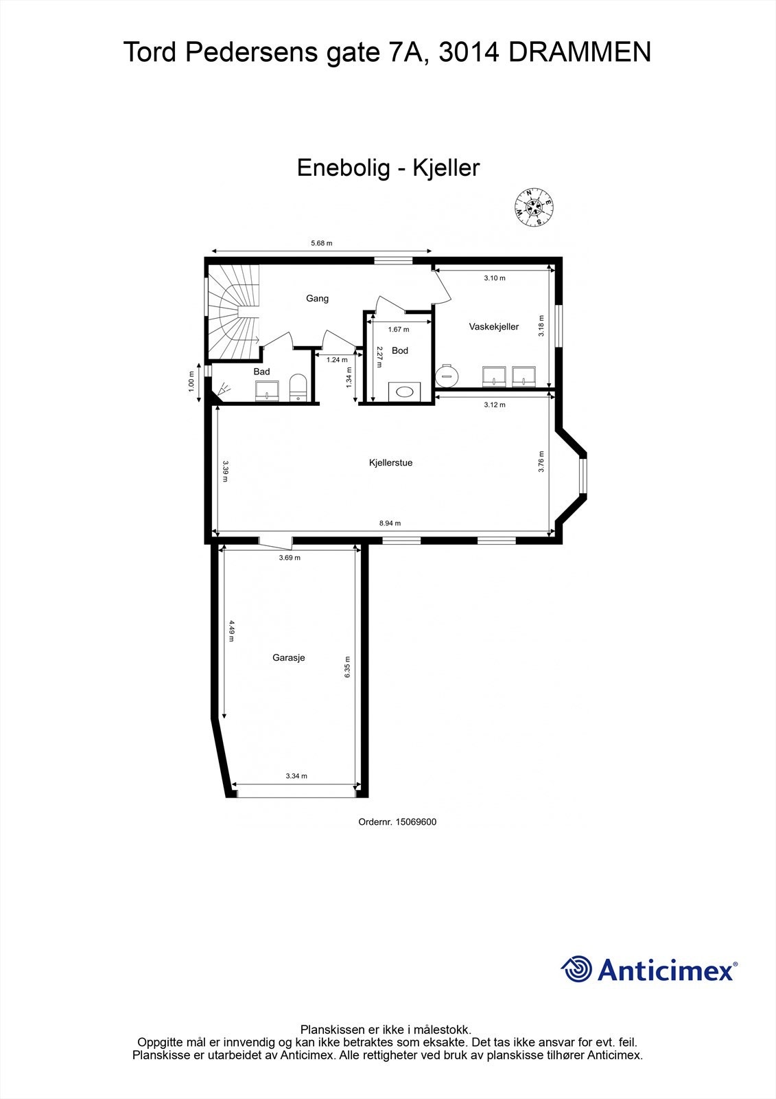 Plantegning - Kjeller Galleribilde