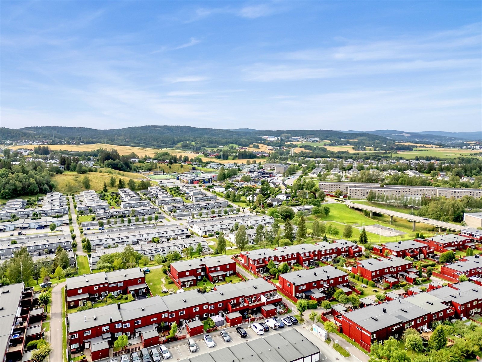 Dronebilde Galleribilde