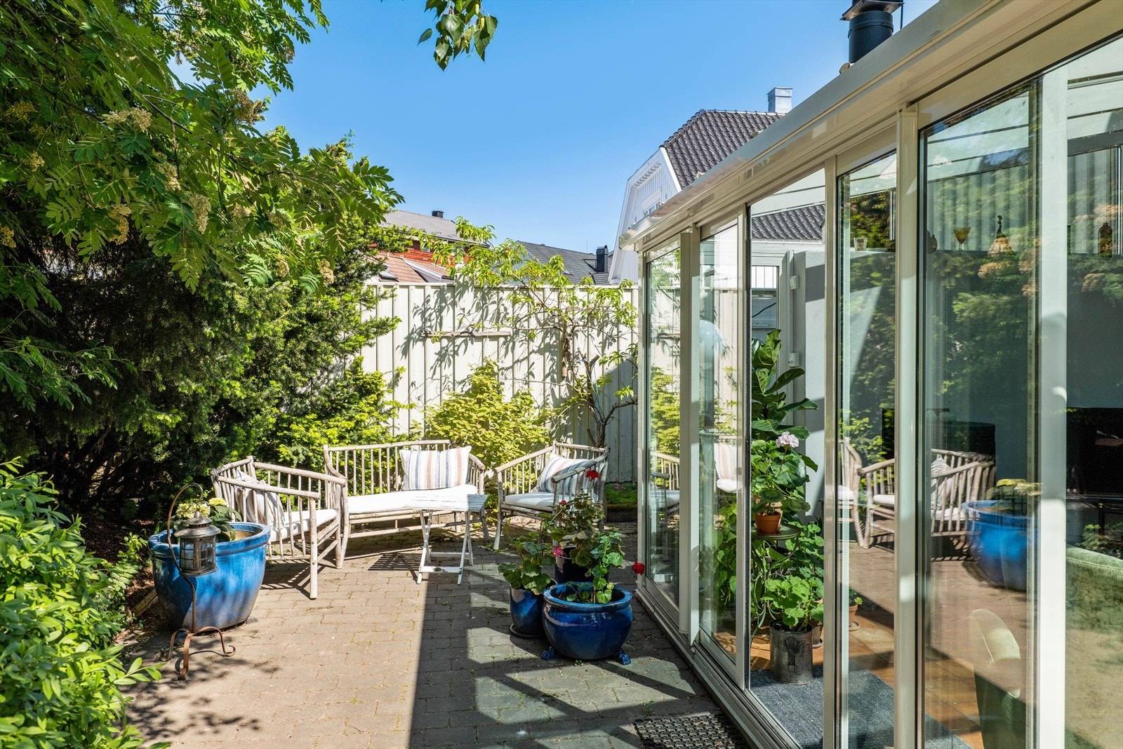 En privat oase kun 200 meter fra brygga i Tønsberg sentrum. Galleribilde