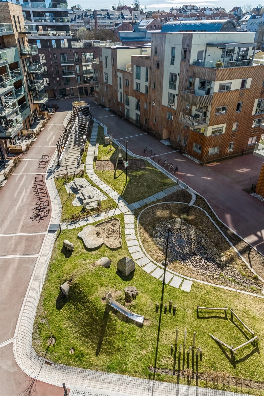 Fellesområdene er populært for beboerne. Galleribilde