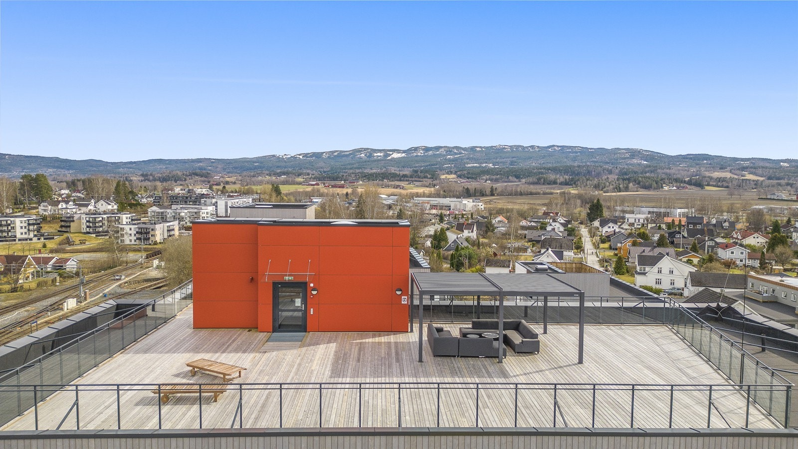 Takterrasse Galleribilde