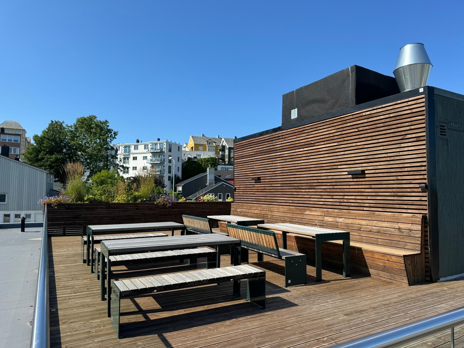 Takterrasse Galleribilde