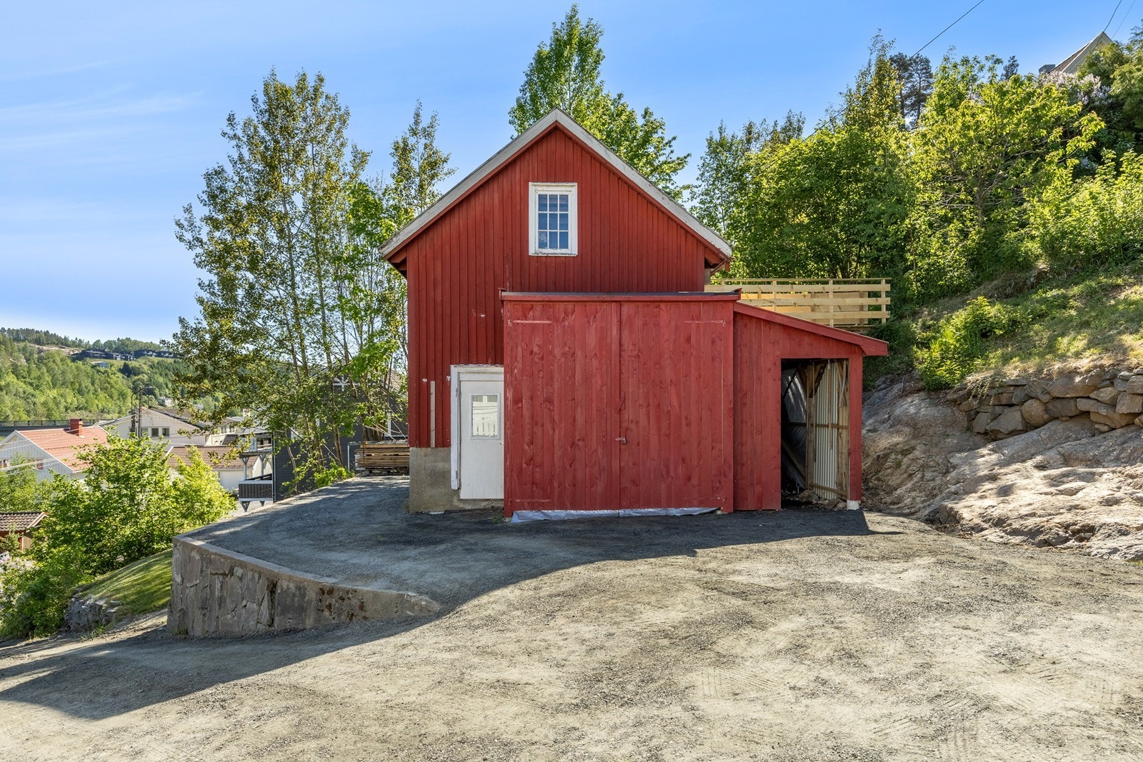 Låve med gode muligheter Galleribilde