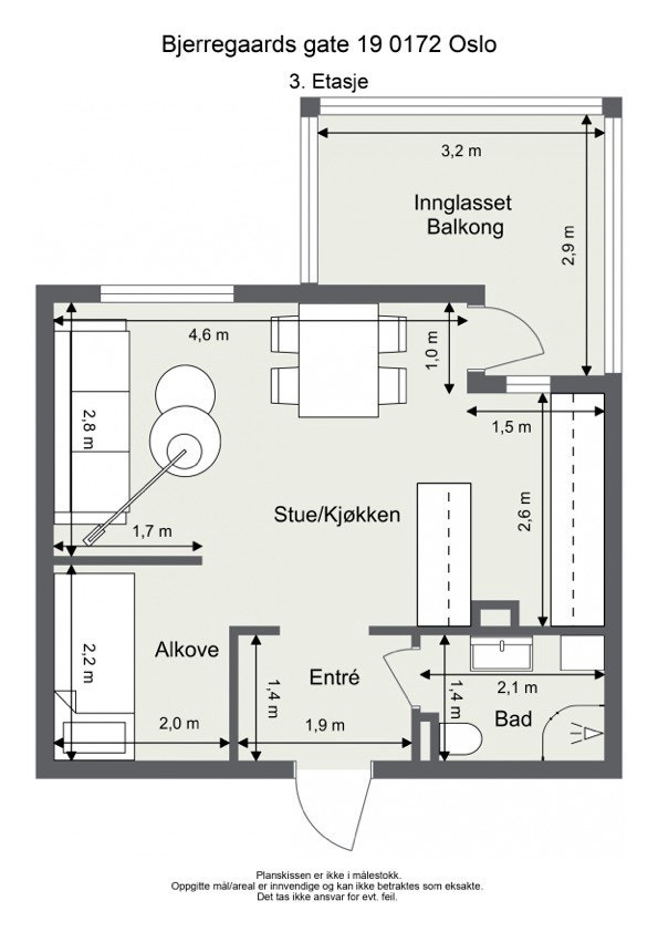 Plantegning. Galleribilde