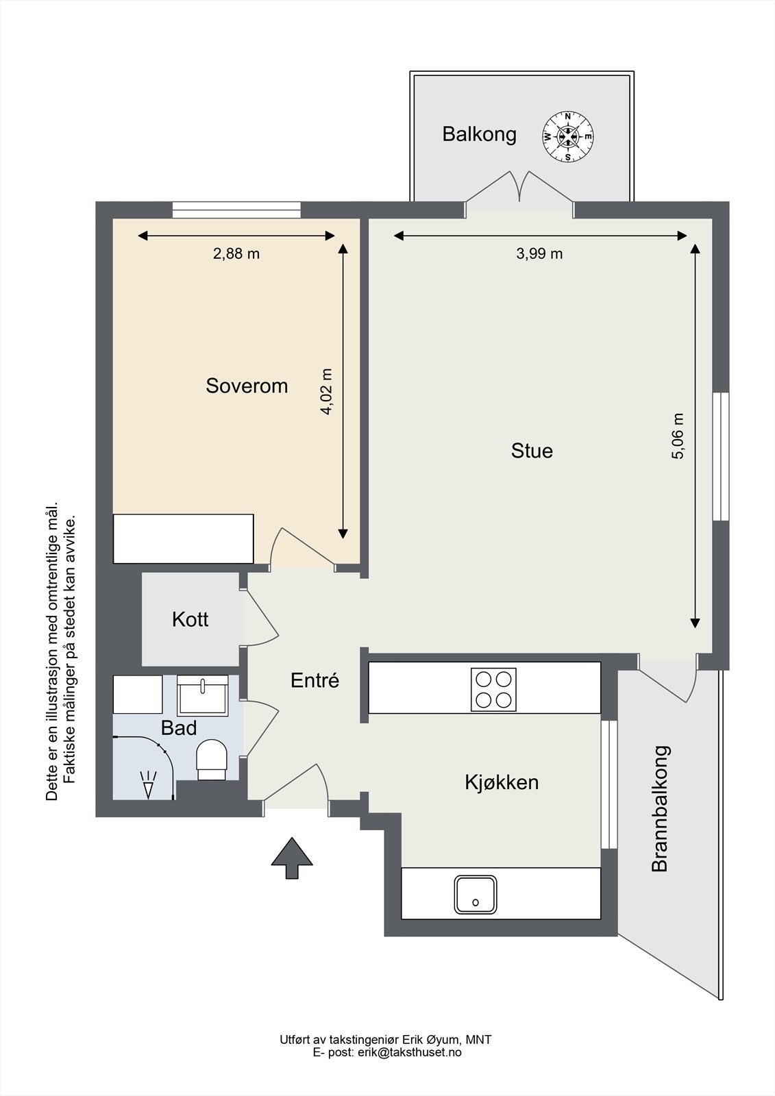 Plantegning. Galleribilde