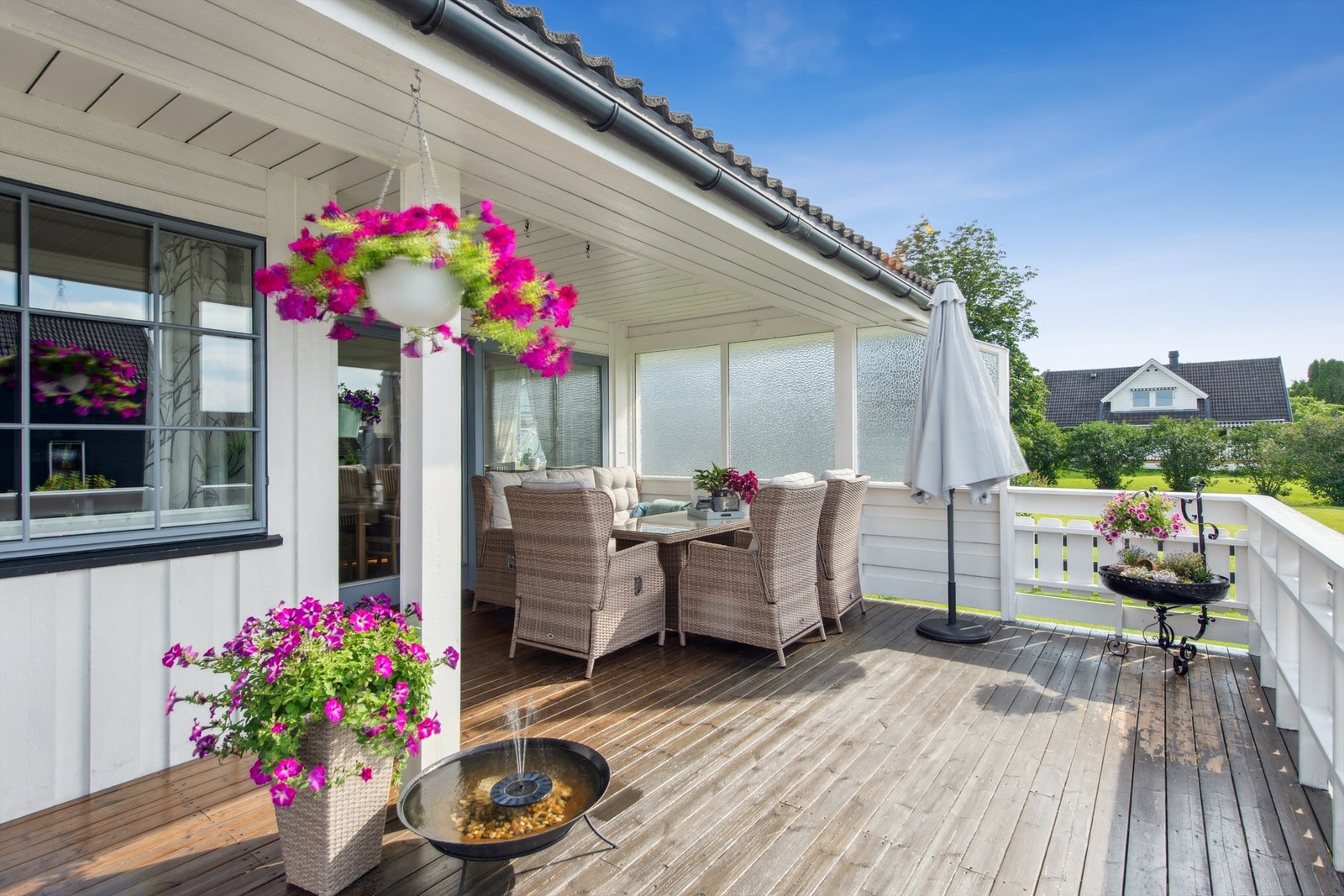 Trivelig sommerstemning i Ridabuvegen 6B! Galleribilde