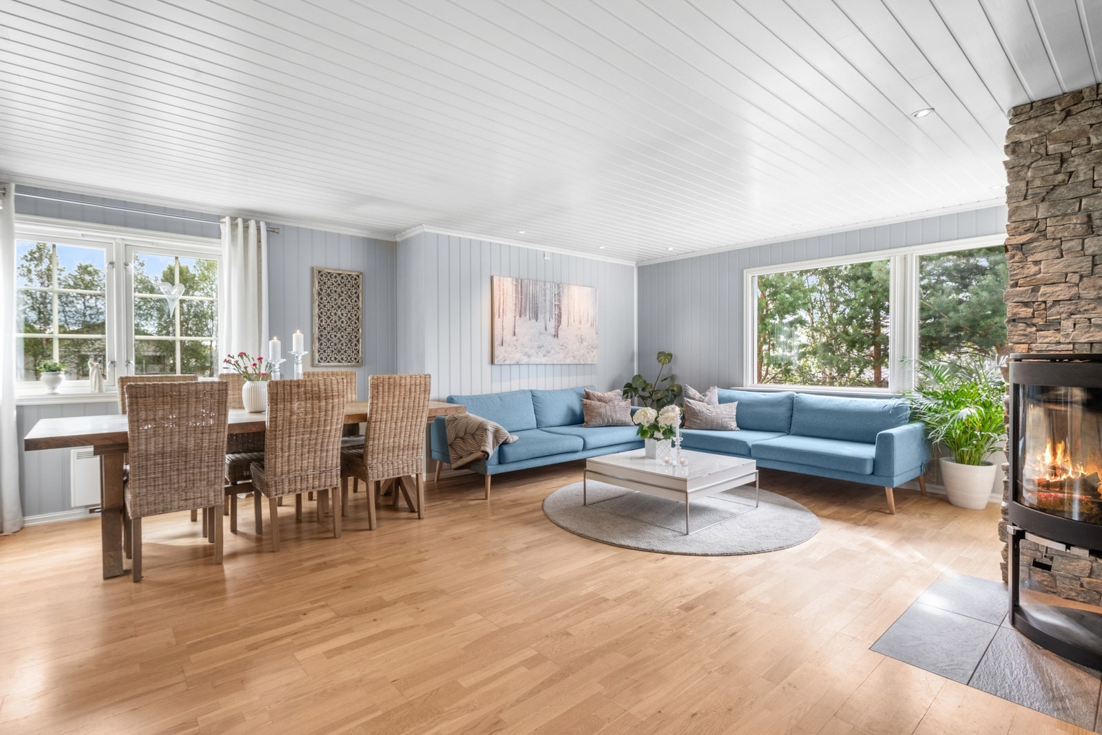 Her er det rom for flere møbleringsmuligheter. Galleribilde