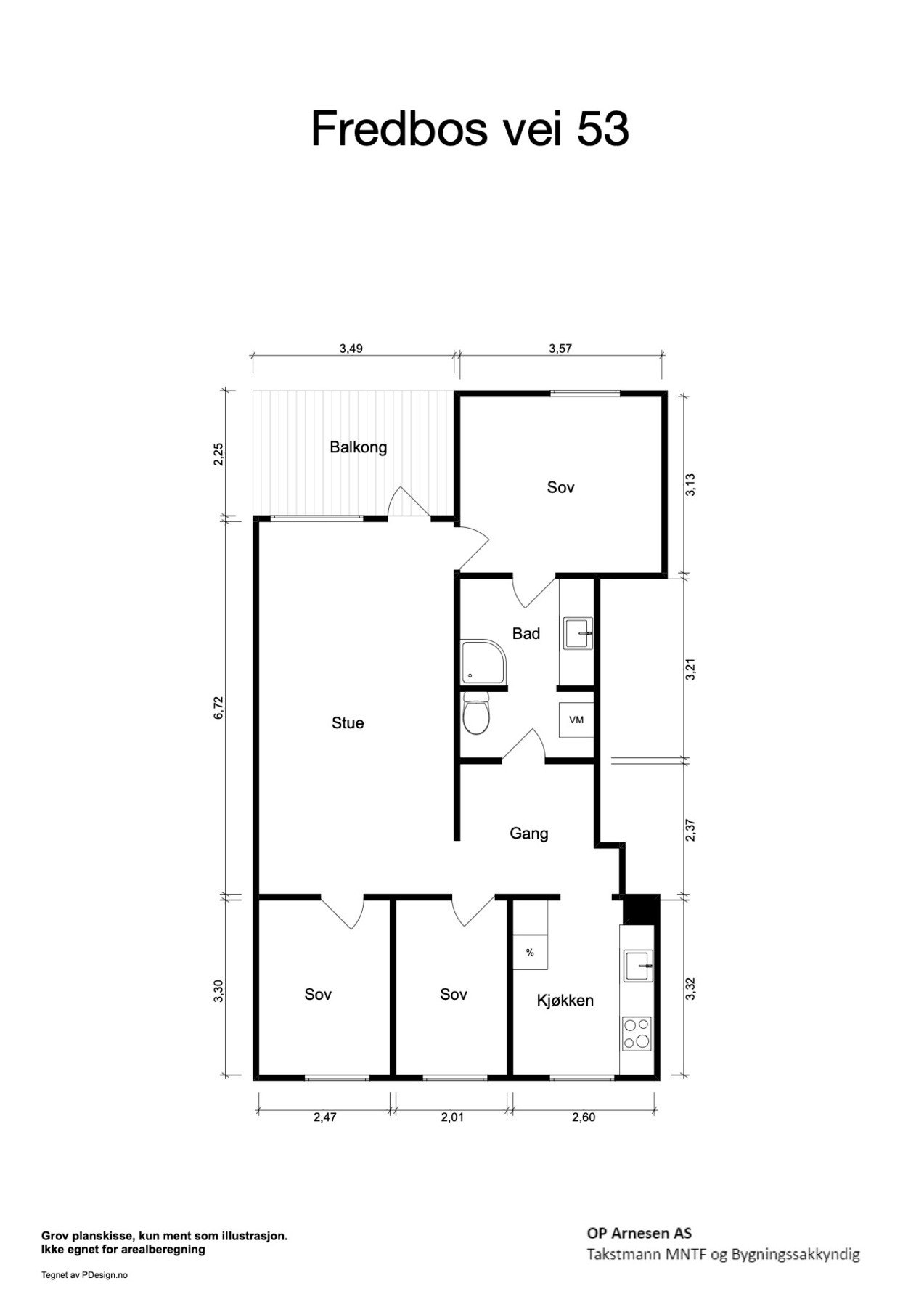 Plantegning. Galleribilde