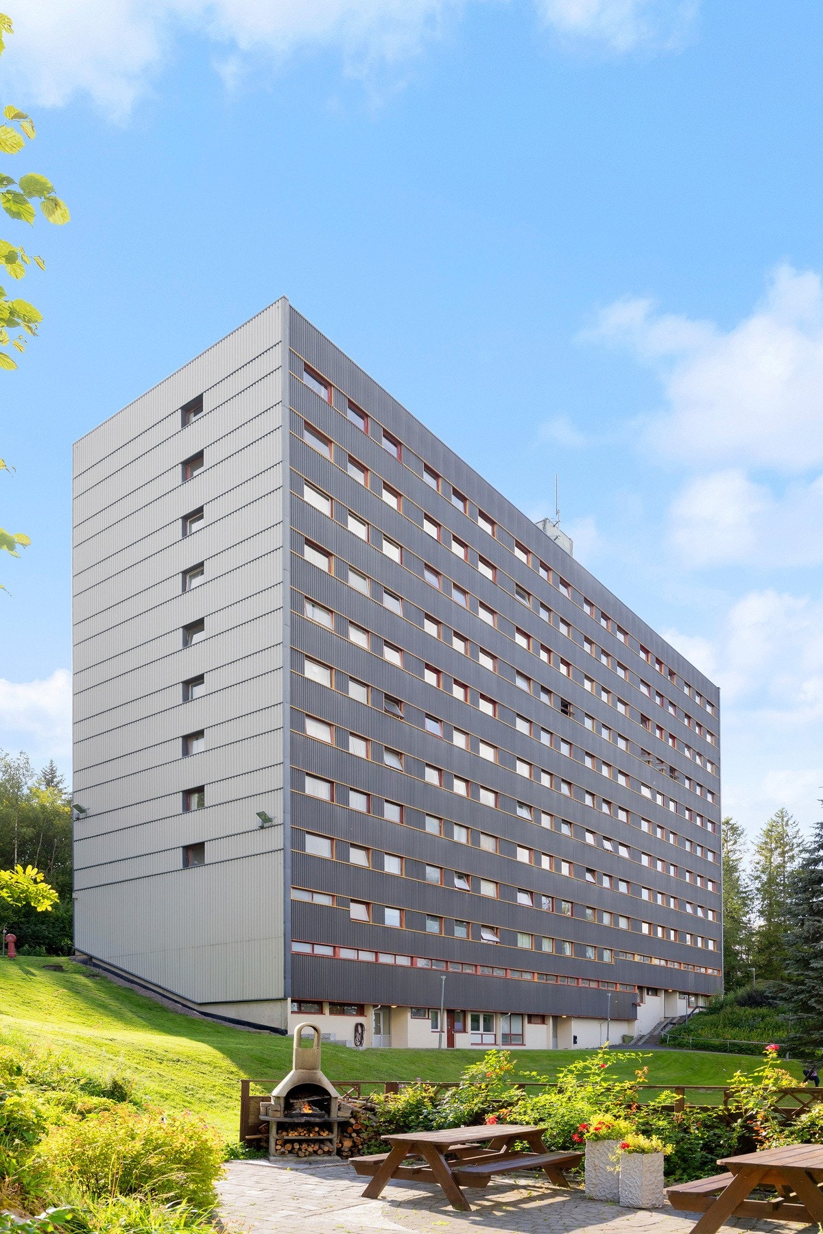 Fasadebilde. Galleribilde