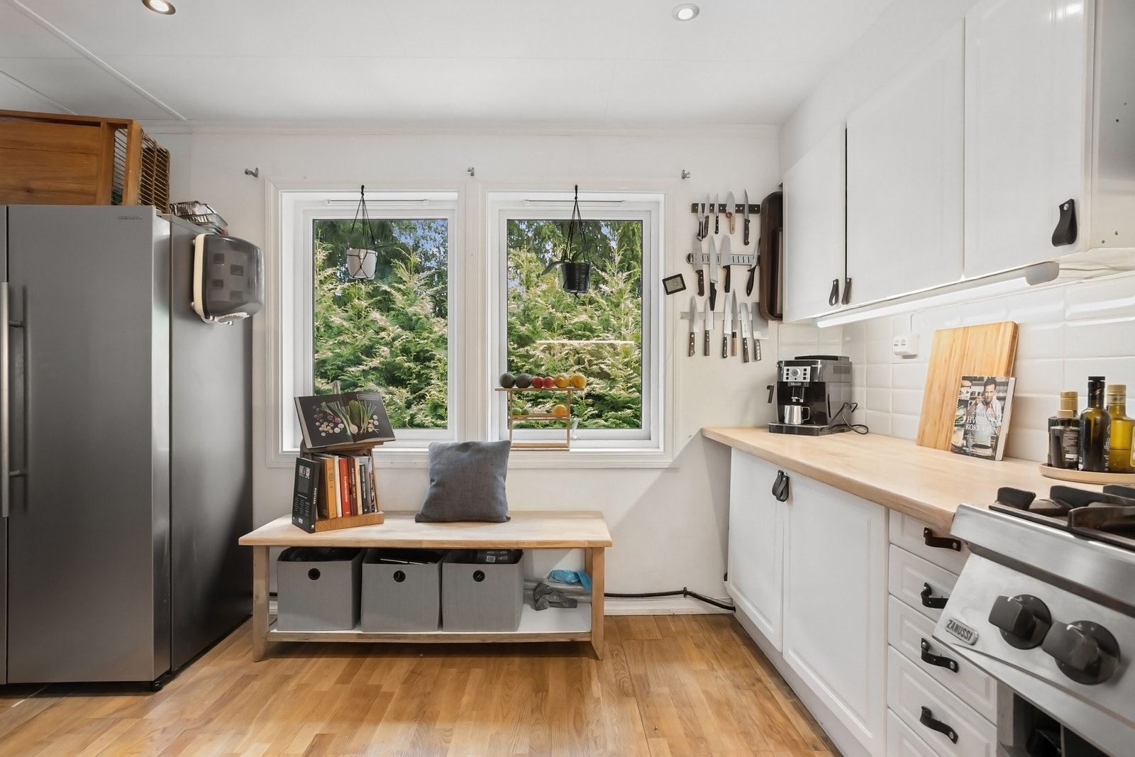 Smarte og gjennomtenkte løsninger gir gode oppbevaringsmuligheter. Galleribilde