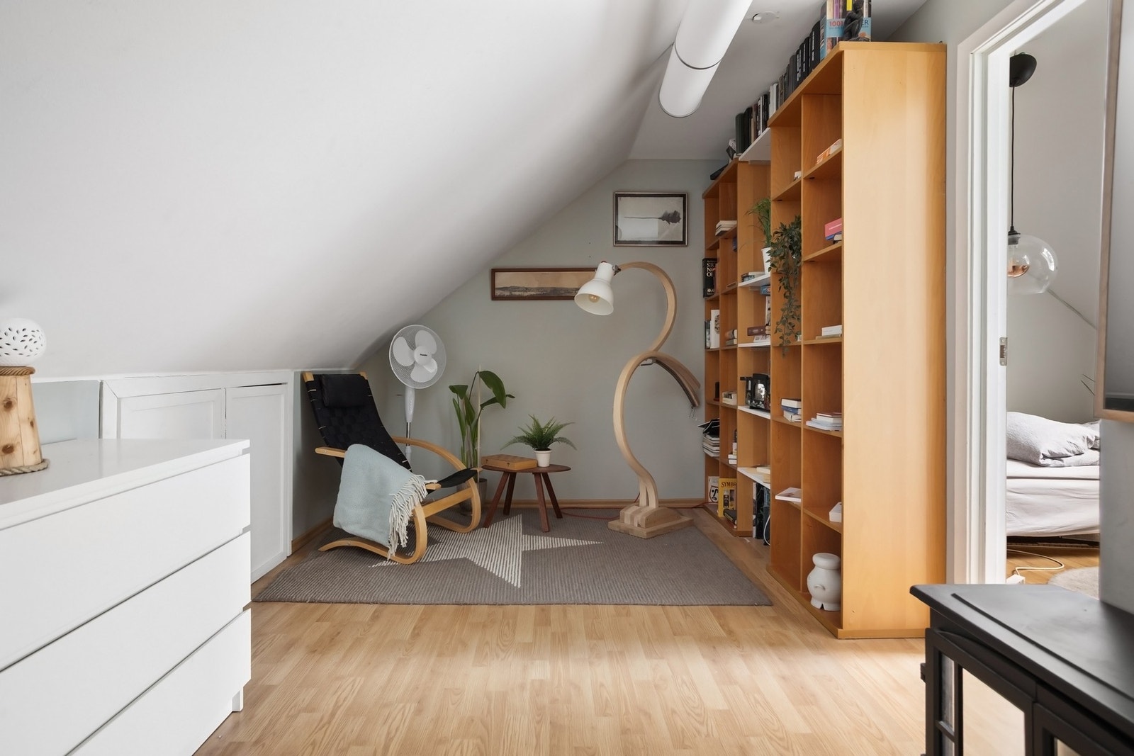 Innredet rom Galleribilde