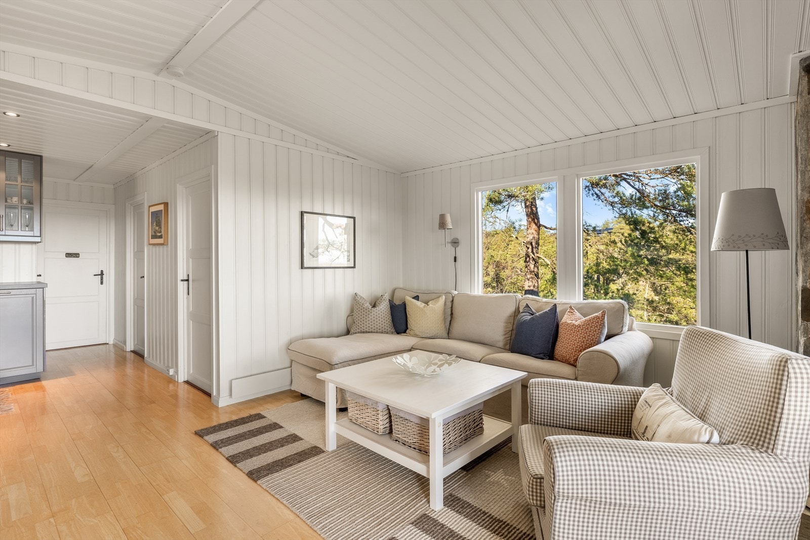 Lys og fin stue Galleribilde