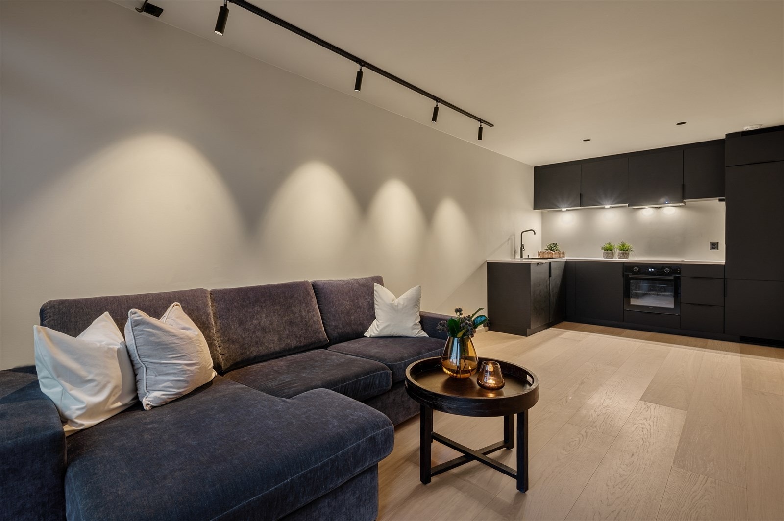 I underetasjen er det etablert en utleiedel Galleribilde