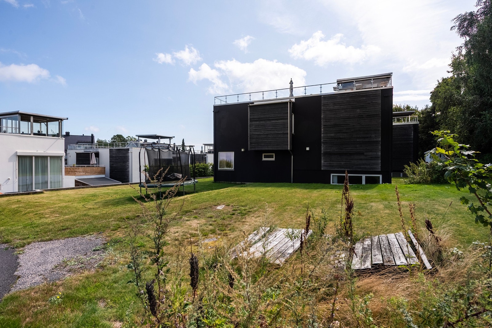 Med endetomt og hage har du et sted for ballspill og lek Galleribilde