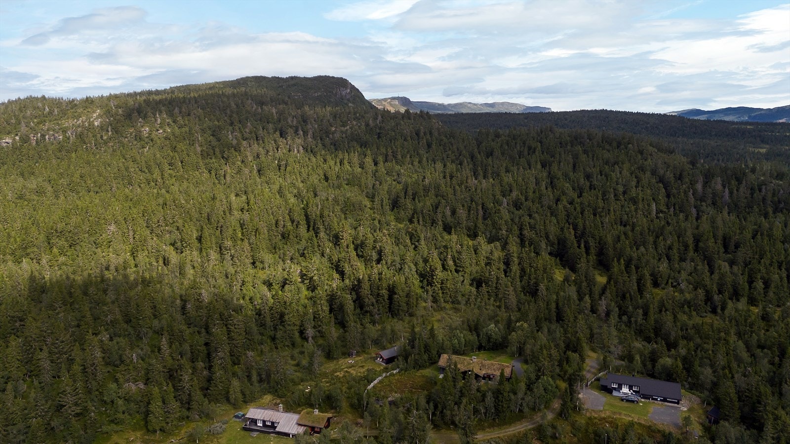 Bjørga ligger rett i bakkant av eiendommen Galleribilde