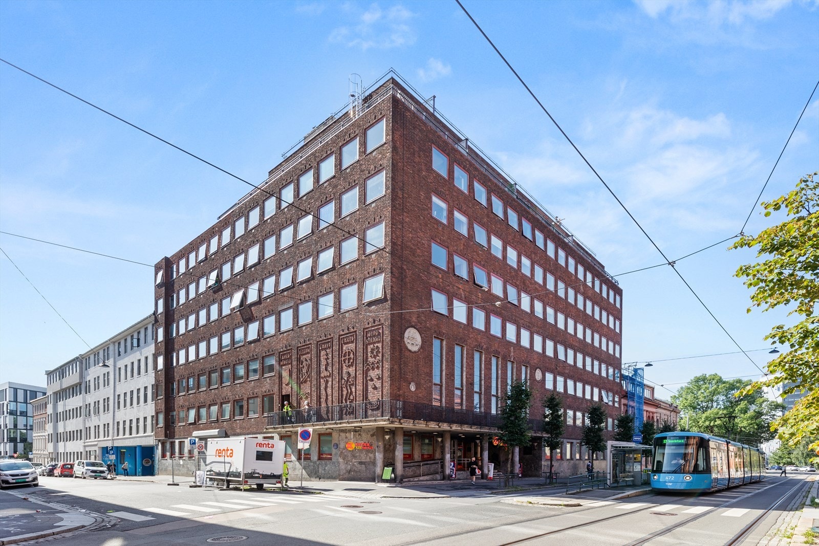 Fasaden til Trondheimsveien 5D, velkommen til visning! Galleribilde