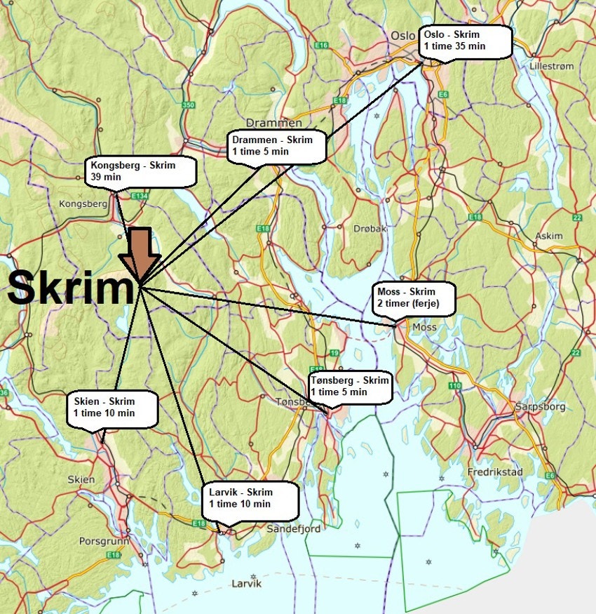Skrim - Kart Galleribilde