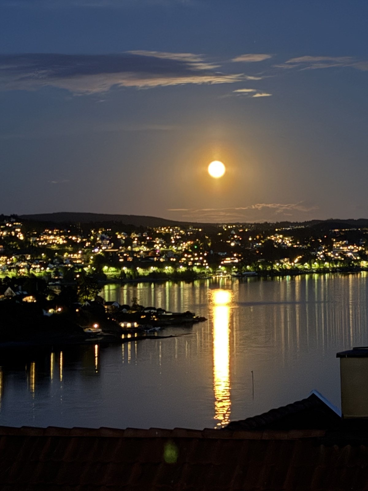 Utsikt fra terrassen. Galleribilde
