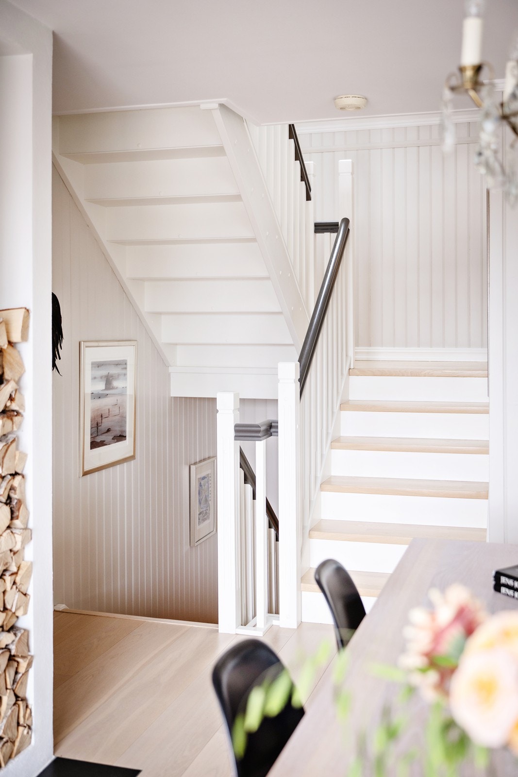 Trappeløpet tar deg videre opp til boligens andre etasje. Galleribilde